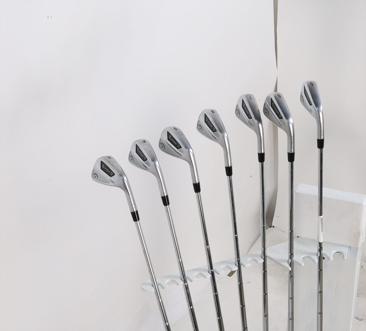 Callaway 2023 Apex Pro Iron Set 5-Pw, Aw Stiff Dynamic Gold