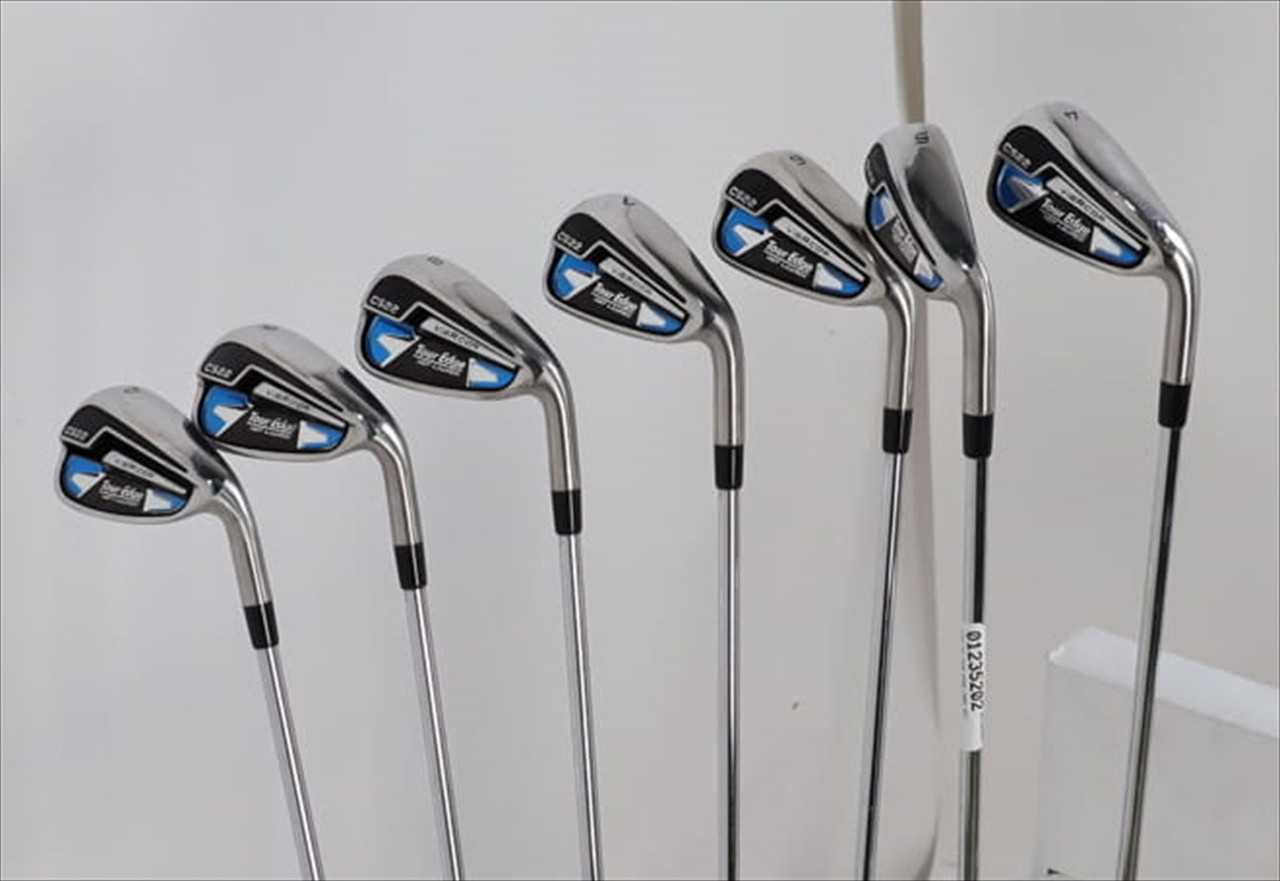 Tour Edge Hot Launch C522 Iron Set 4-Pw Stiff Flex Kbs Max Steel