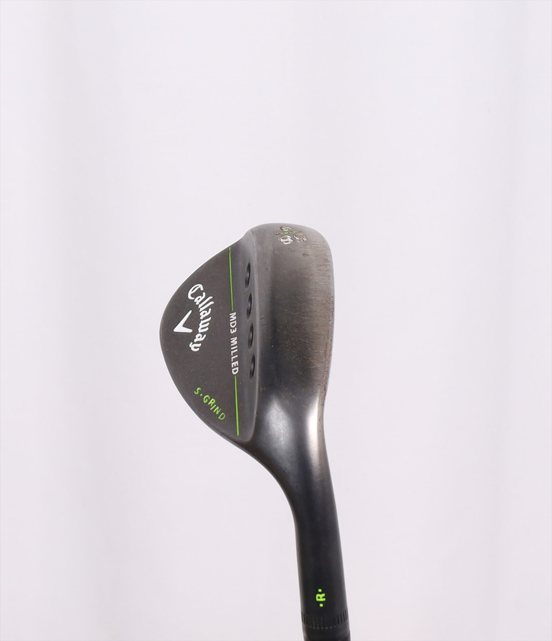 Callaway Md3 Matte Black Wedge 58°-8 S-Grind Stiff Dynamic Gold