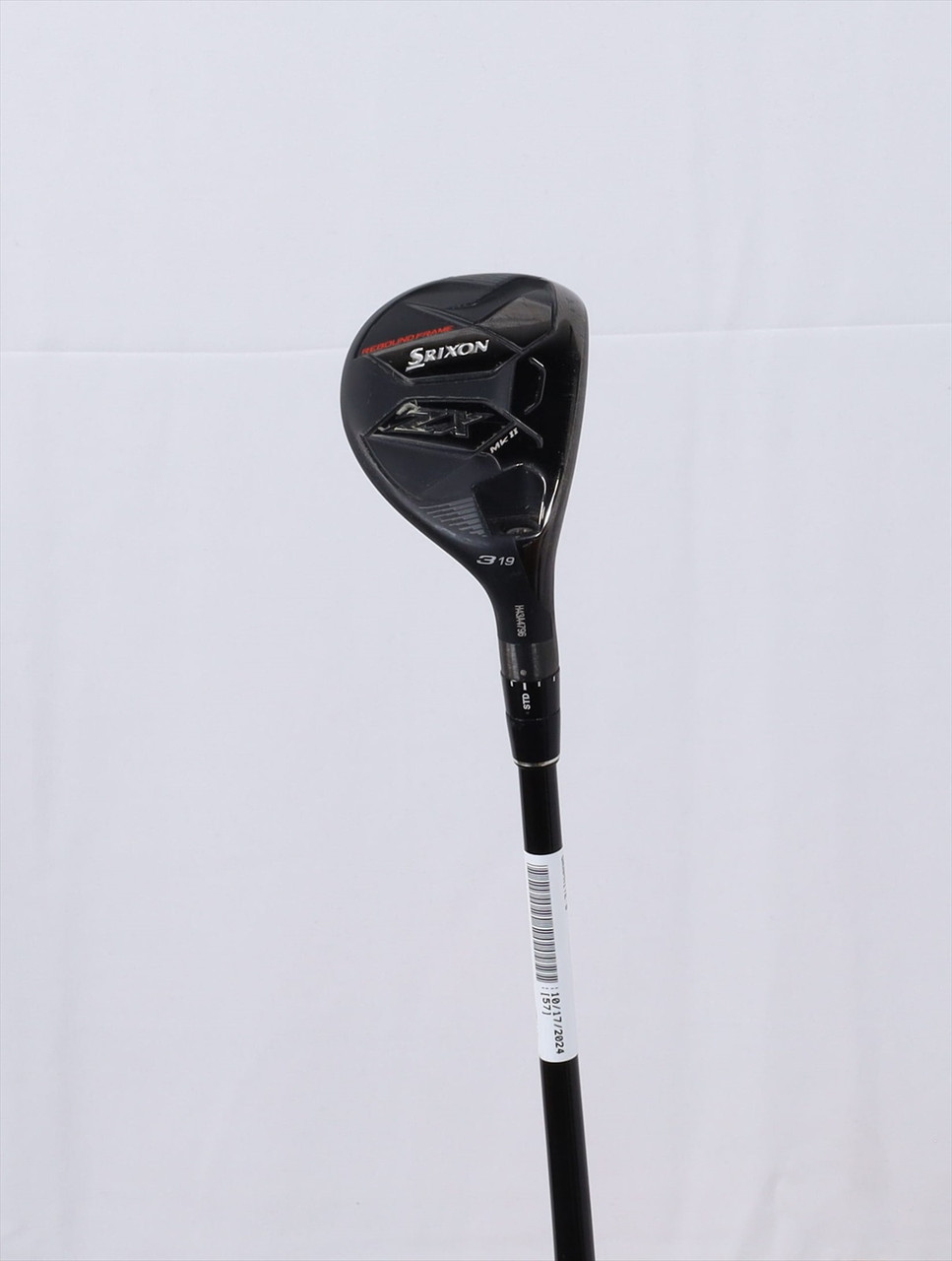 Srixon Zx Mk II 19° 3 Hybrid Stiff Flex Hzrdus Rdx Smoke 1250927