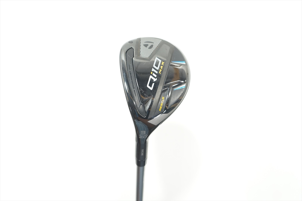 左 Qi10 MAX 3H-20°SPEEDER NX TCS-60-Sテーラー Taylormade Qi10 Max 20° 3 Hybrid Stiff Flex Speeder Nx Tcs