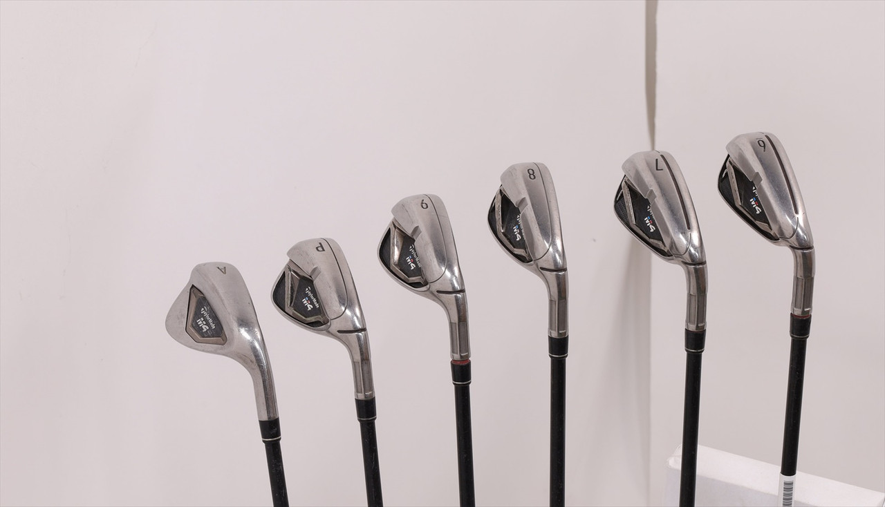 Taylormade M4 Iron Set 6-Pw, Aw Regular Flex Atmos Graphite