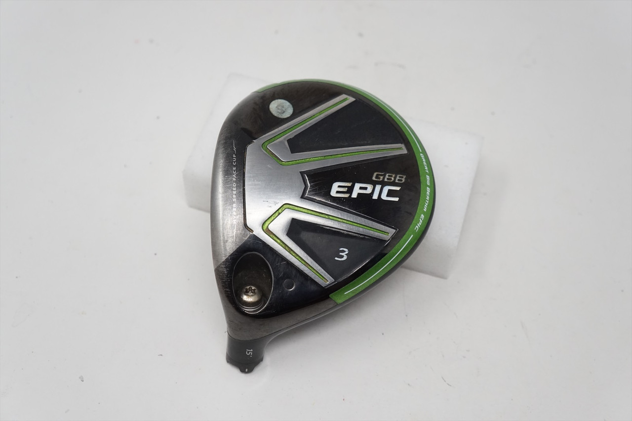 Callaway Great Big Bertha Epic 15* #3 Fairway Wood Club Head Only