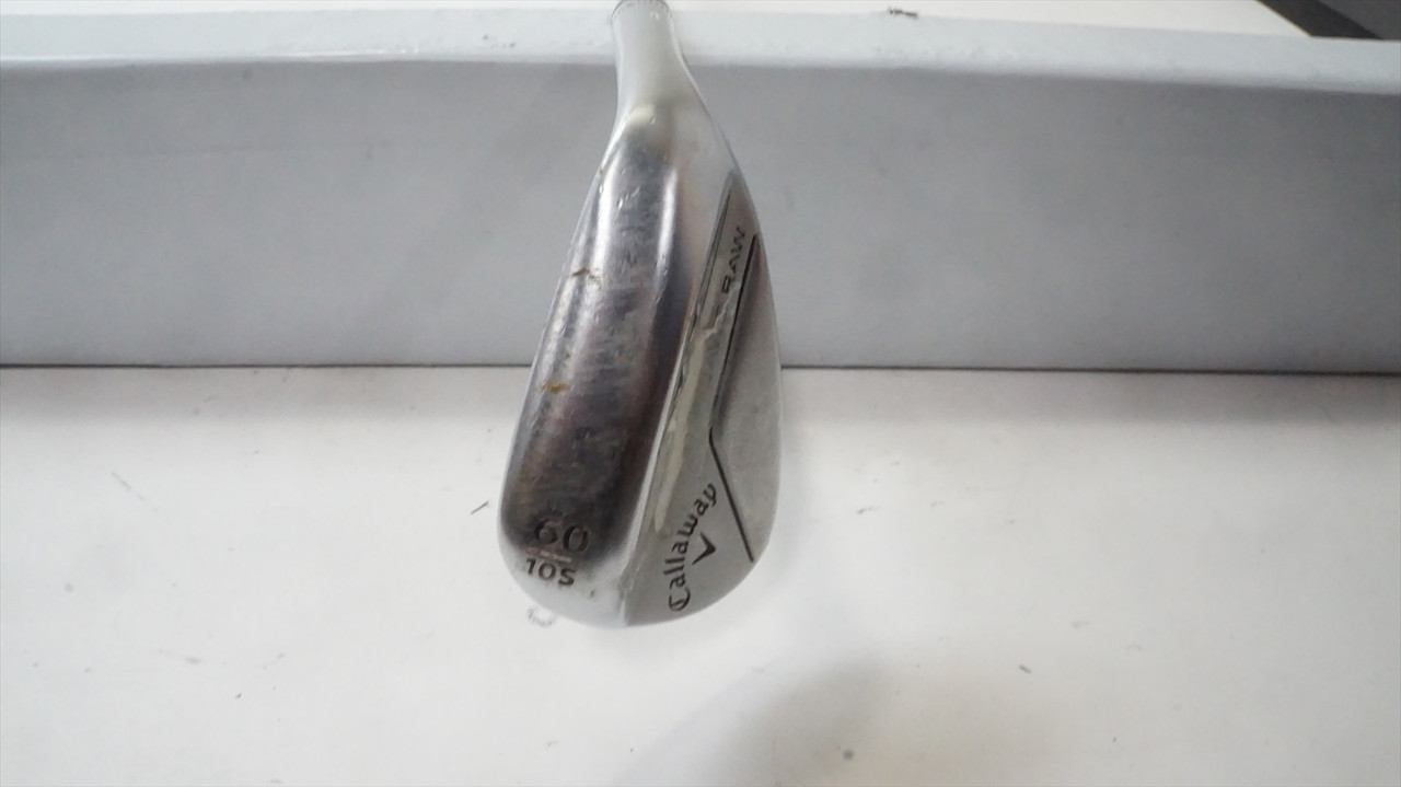 Callaway Jaws Raw Chrome Wedge 60°-10 S-Grind Wedge Kbs Stl