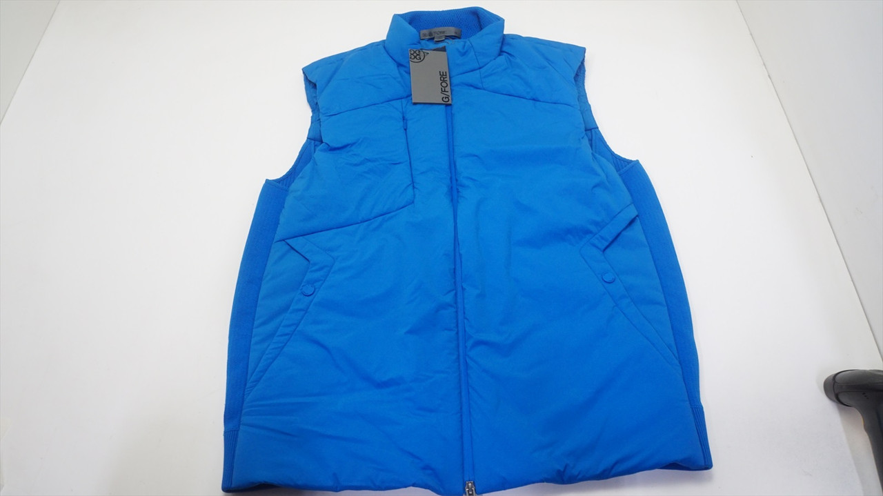 G/Fore Golf HYBRID SWEATER PUFFER Vest Mens Size Medium