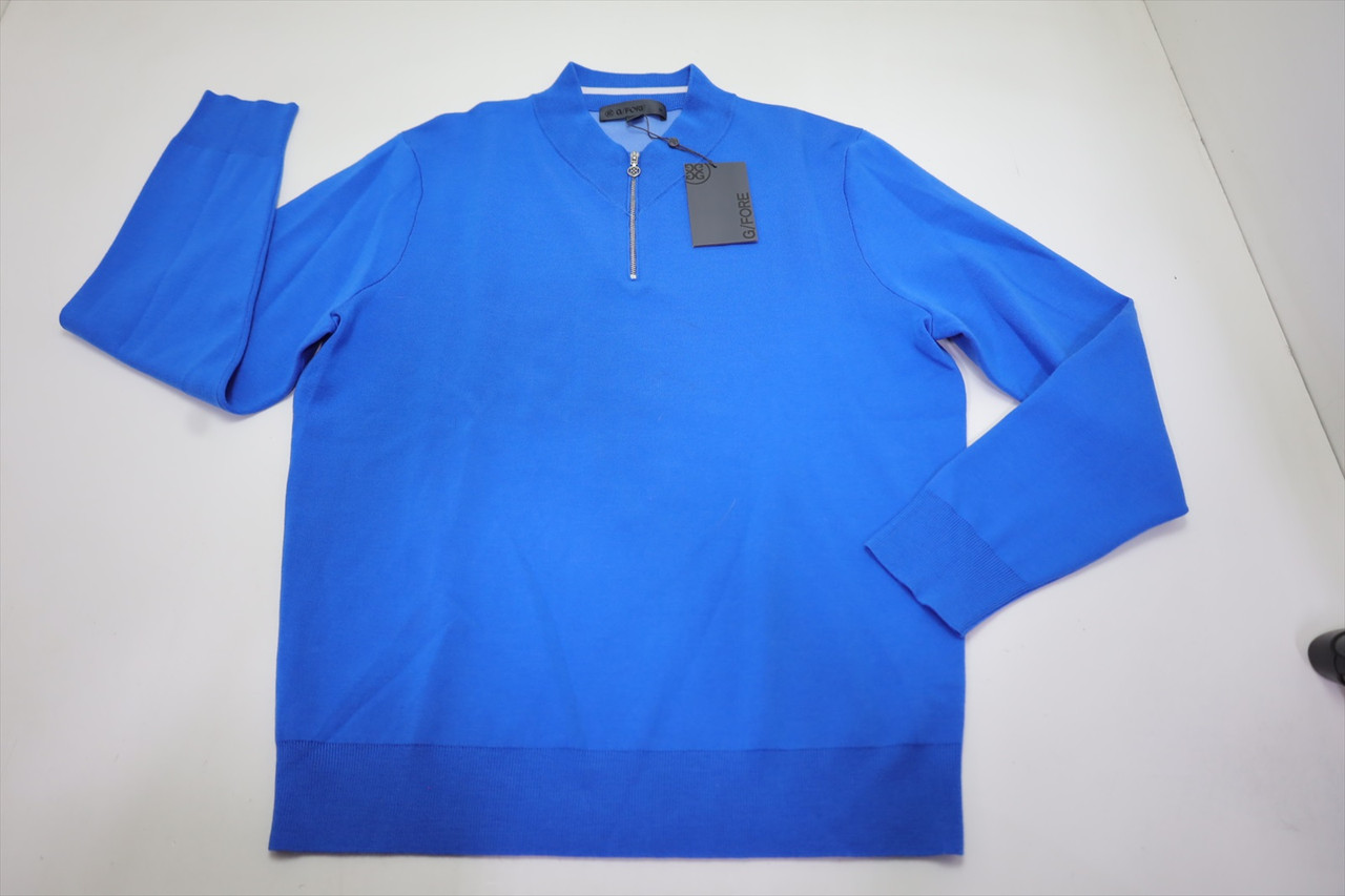 ジーフォア G/FORE メンズ ニットセーター【3 】LL相当 G/Fore 66% Wool Sweater Mens Size Medium GLORY 1/4 Zip Sweater