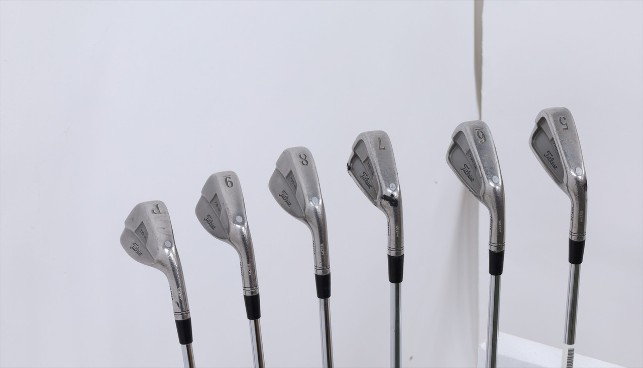Titleist 735.Cm Chrome Iron Set 5-Pw Stiff Dynamic Sensicore Steel
