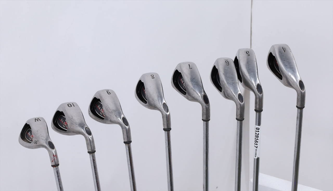 Callaway Big Bertha 2004 Iron Set 4-Pw, Aw Regular Flex Steel