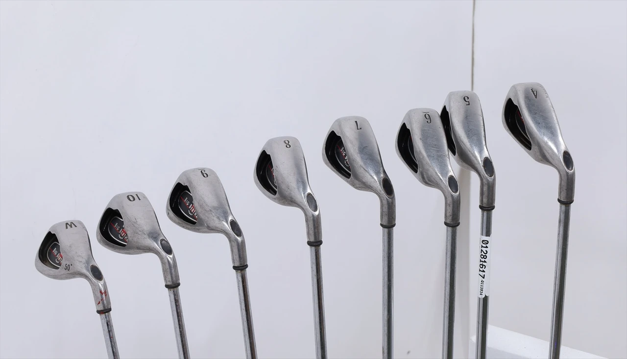Callaway Big Bertha 2004 Iron Set 4-Pw, Aw Regular Flex Steel 