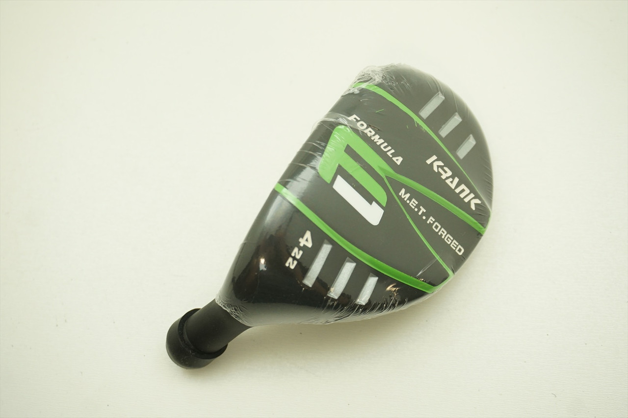 New Lh Krank Golf Formula 6 M.E.T Forged 22* 4 Hybrid Club Head