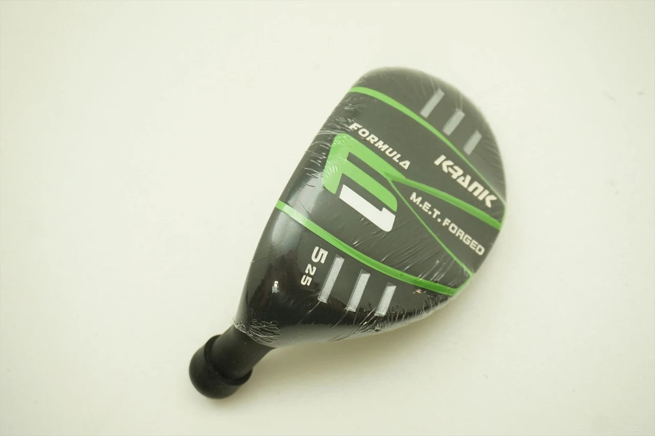 New Lh Krank Golf Formula 6 M.E.T Forged 25* 5 Hybrid Club Head 