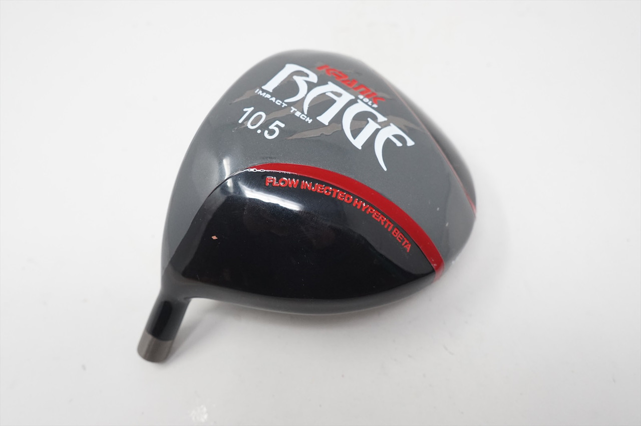 KRANK Golf RAGE BLACK ロフト6度 ドライバー ヘッドのみ Lefty LH Krank Golf Rage Impact Tech 10.5* Driver Club Head Only