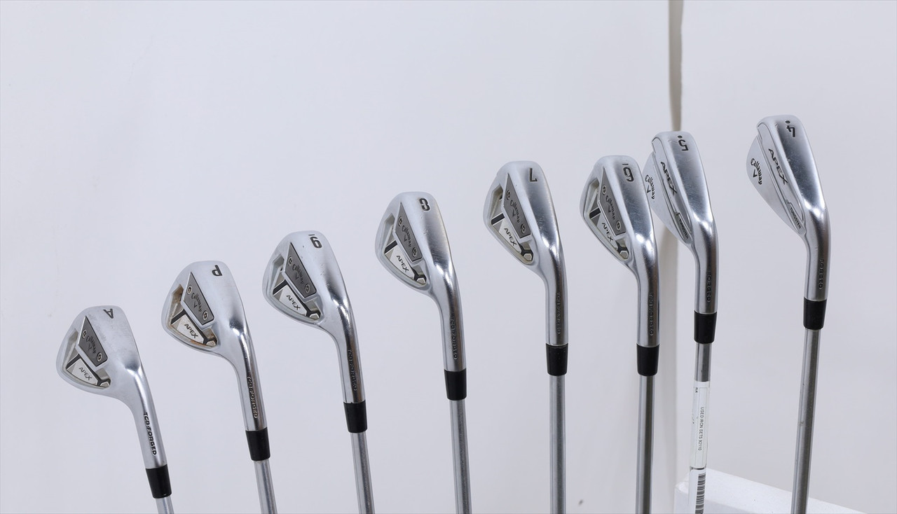 Callaway Apex Tcb/2021 Pro Iron Set 4-Pw, Aw Extra Stiff Project X 