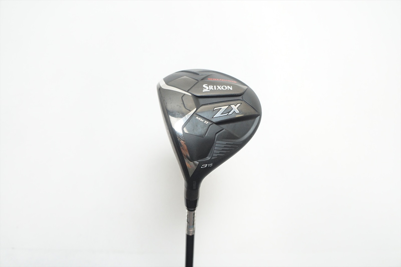 Mint Srixon Zx MkII 15° 3 Fairway Wood Stiff Hzrdus Smoke Red Rdx