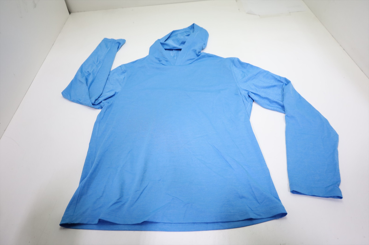 G/Fore Golf Hoodie Pullover Mens Size Medium Light Blue 833D New