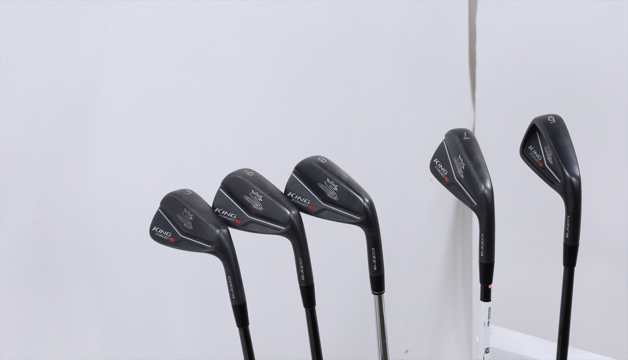 コブラKING FORGED MB/CB アイアンセット KBS S-TAPER Cobra King Pro Forged Cb/Mb Black Iron Set 6-Pw Stiff Fst Kbs