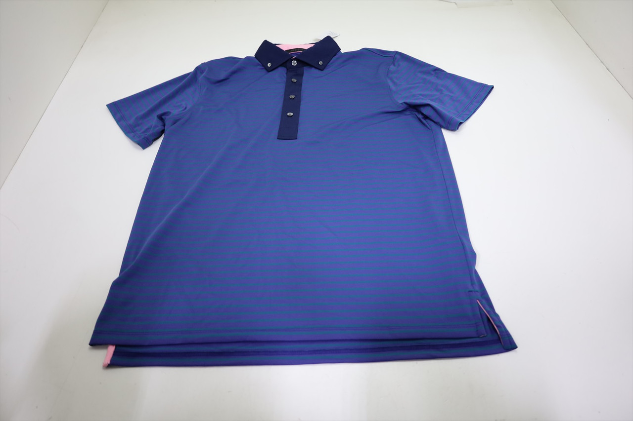 Greyson Golf Natcjez Polo Mens Size Medium Sea Turtle 979E New