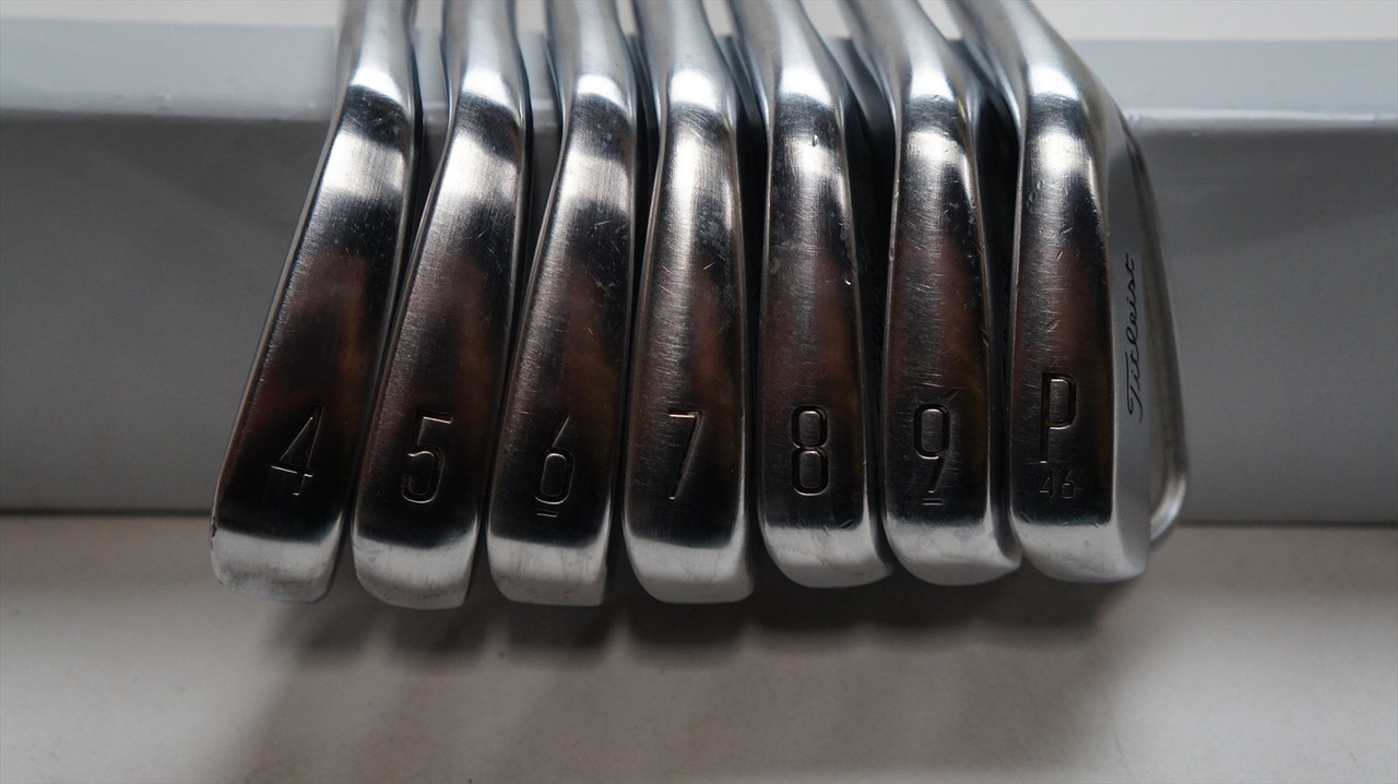 Titleist T100 2023 Iron Set 4-Pw Stiff Flex Amt Tour White S300