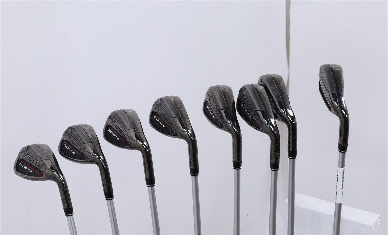 Callaway Big Bertha 2023 Iron Set 6-Pw, Aw, Gw, Sw Senior Ascent