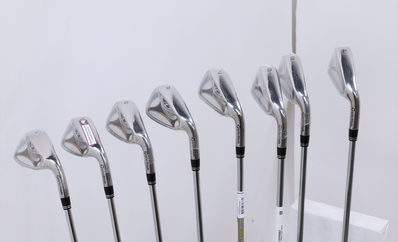 Mint Taylormade R7 Iron Set 4-Pw, Aw Regular T-Step 90 Steel