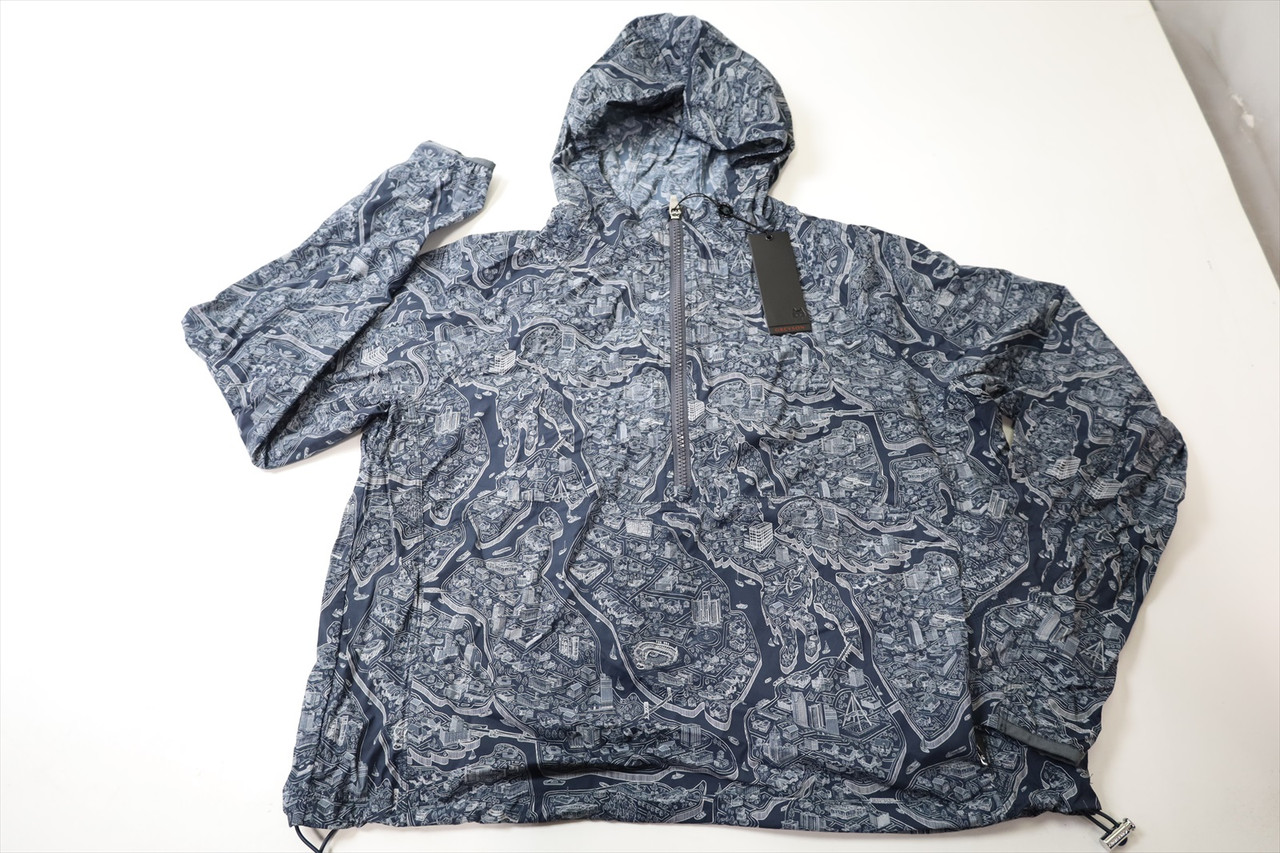 Greyson Utopia Wind 1/2 Zip Jacket Womens Small Anthracite 965D