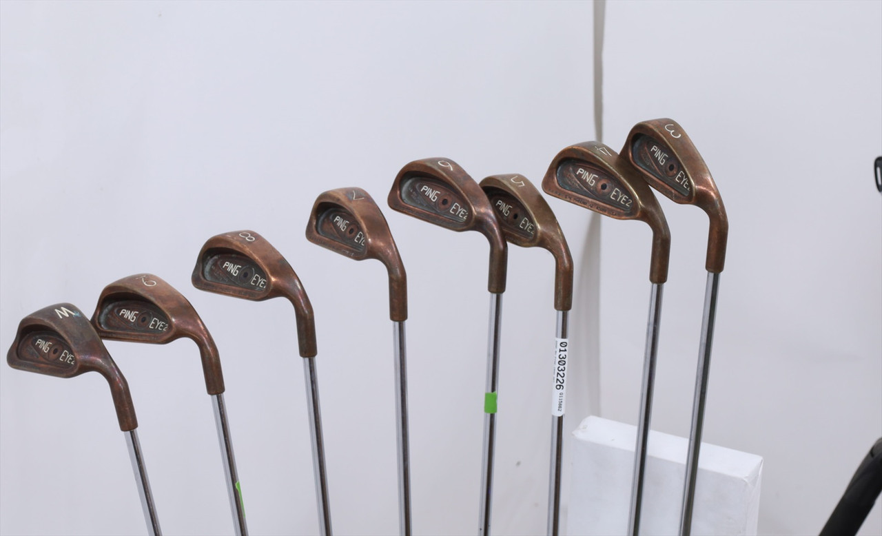 Ping Eye 2 Beryllium Copper Black Dot Iron Set 3-Pw Stiff Steel