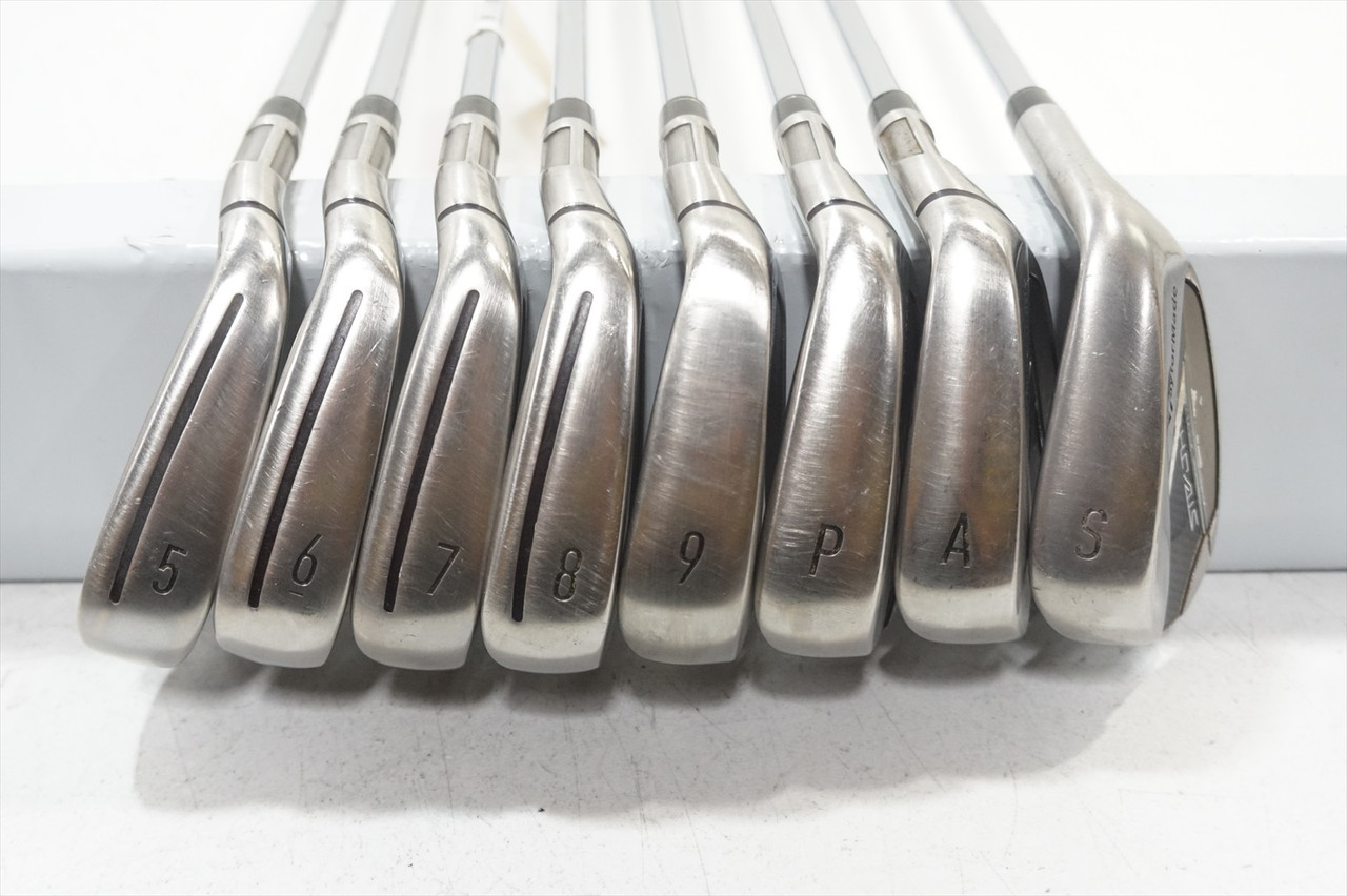 【ほぼ未使用】TaylorMade STEALTH KBS MAX MT S Taylormade Stealth Iron Set 5-Pw, Aw, Sw Regular Flex Kbs Max Mt