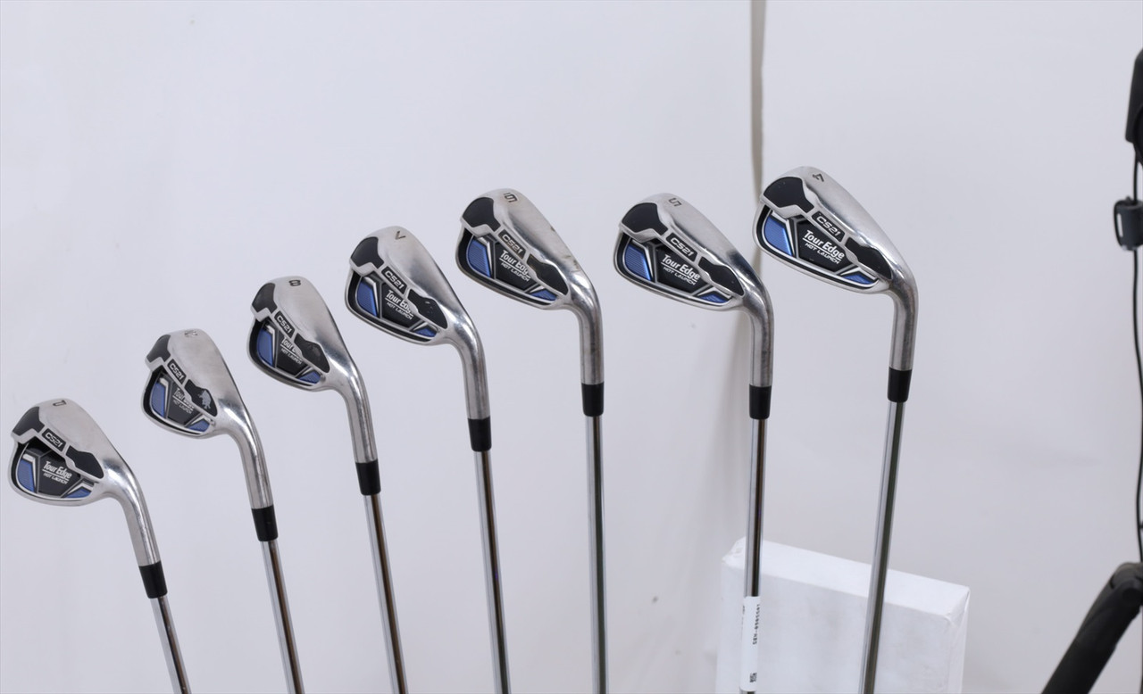 TBC M LUXE 6点セット Tour Edge Hot Launch C521 Iron Set 4-Pw Regular Kbs Max 80 Steel