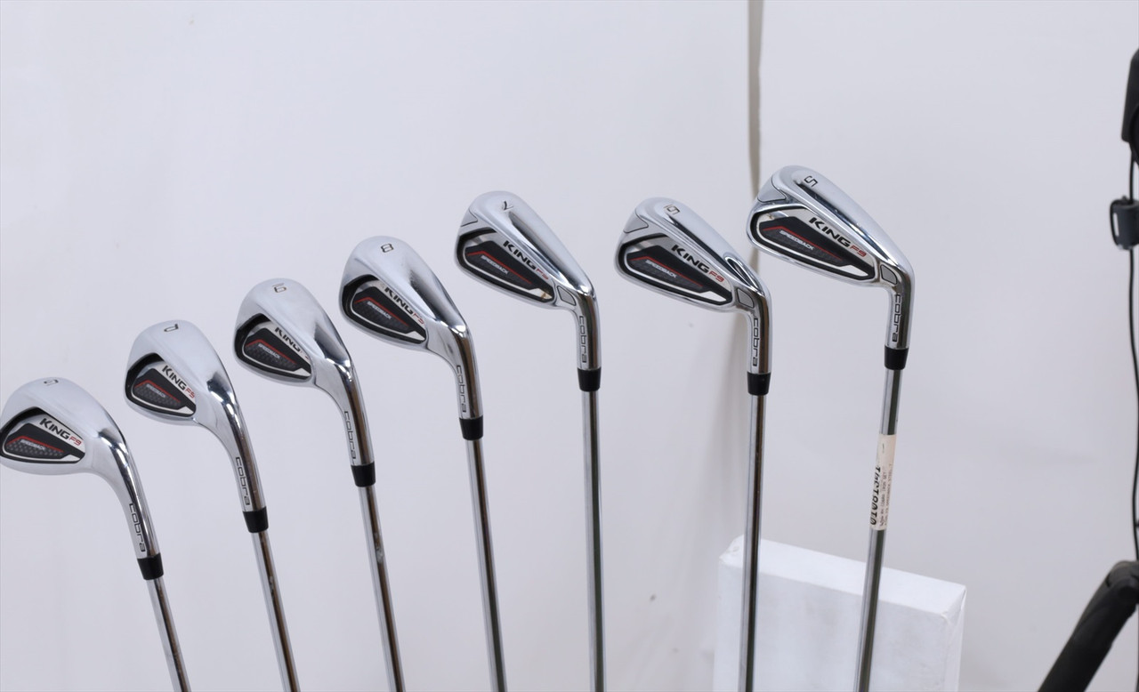 Cobra King F9 Speedback Iron Set 5-Pw, Gw Regular Kbs Tour