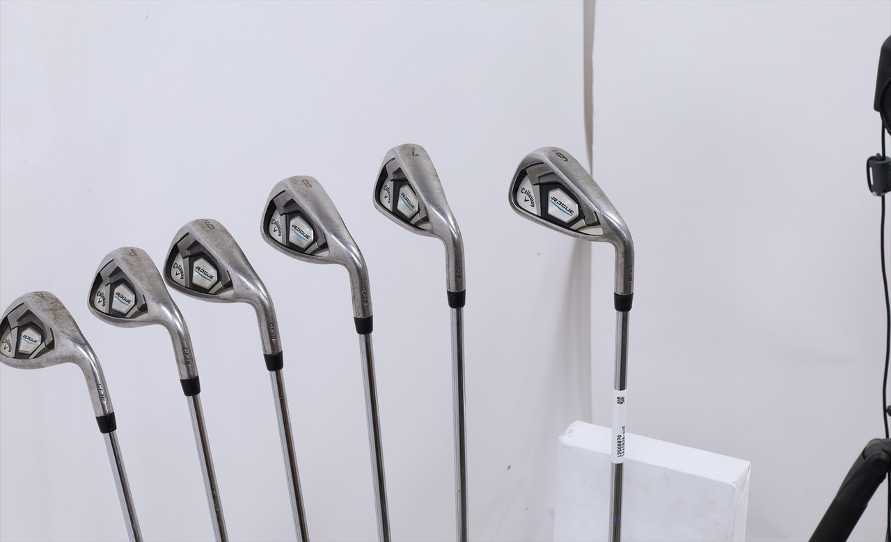 Callaway Rogue アイアンセット 6-9 P 5本【フレックスR】 Callaway Rogue Iron Set 6-Pw, Aw Stiff Xp 95 St15 S300 Steel