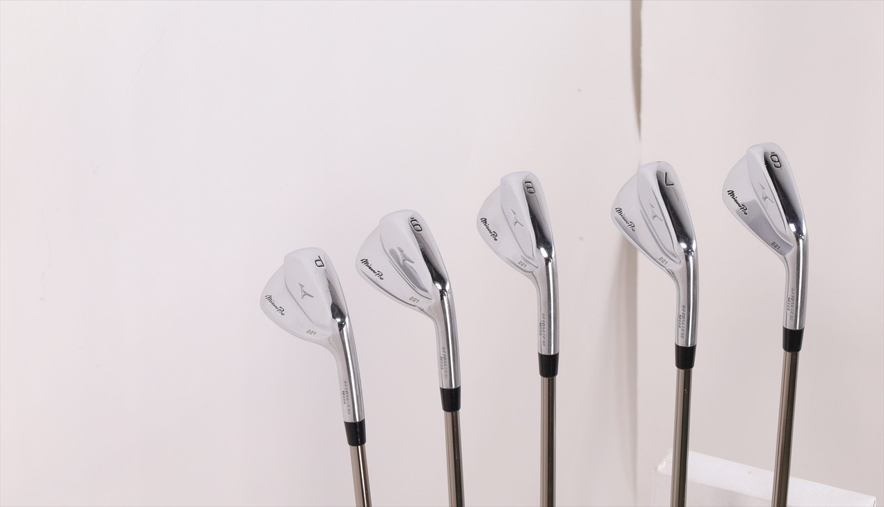 Mizuno Pro 221 Iron Set 6-Pw Stiff Flex Recoil Es 780 Graphite