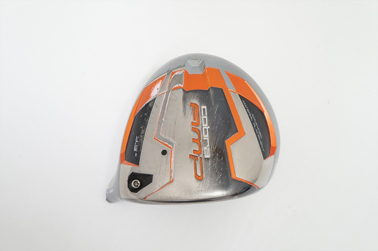 Cobra Amp Orange 9.5* Driver Club Head Only Fair 1057998 - Mikes