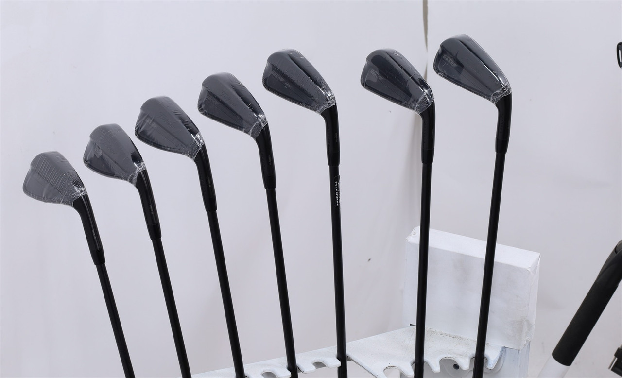 Titleist T100 3G Black Limited Iron Set 4-Pw Stiff Flex Amt Black