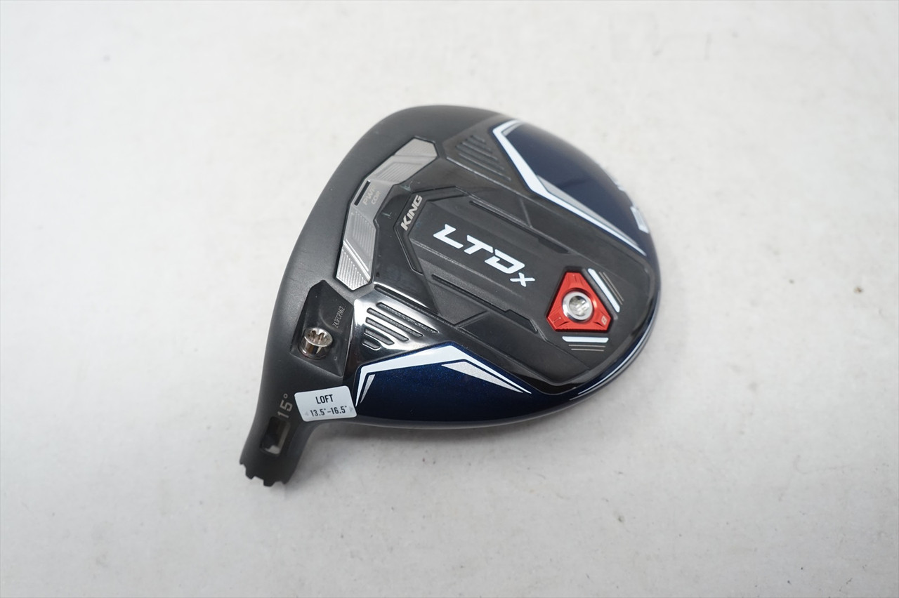 LH Cobra Ltdx Red/Peacoat 15* #3 Fairway Wood Club Head Only