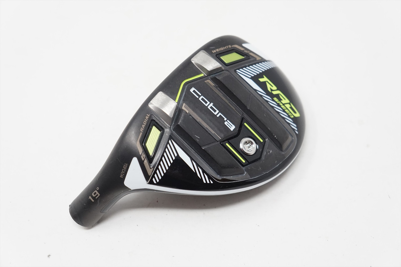 Cobra Radspeed 19* #3 Hybrid Club Head Only Fair Lefty LH 1224741