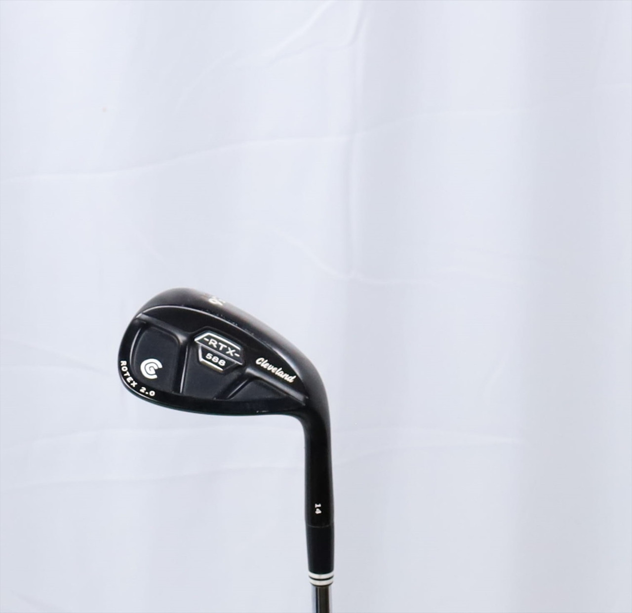 Cleveland 588 Rtx 2.0 Black Satin Wedge 56°-14 Extra Stiff Kbs Stl