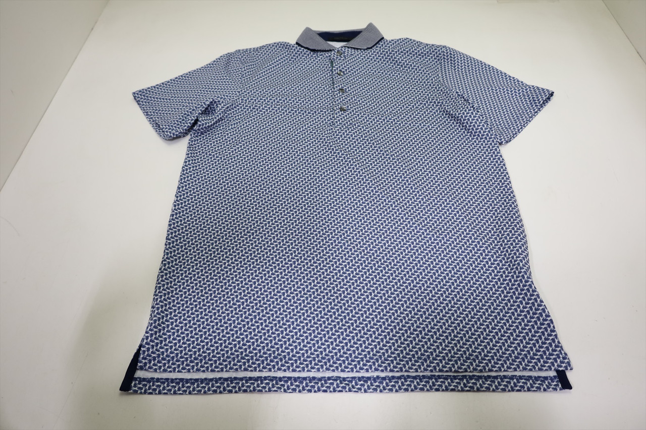 Greyson Golf Dances With Wolves Polo Mens Size Medium Falcon 987F