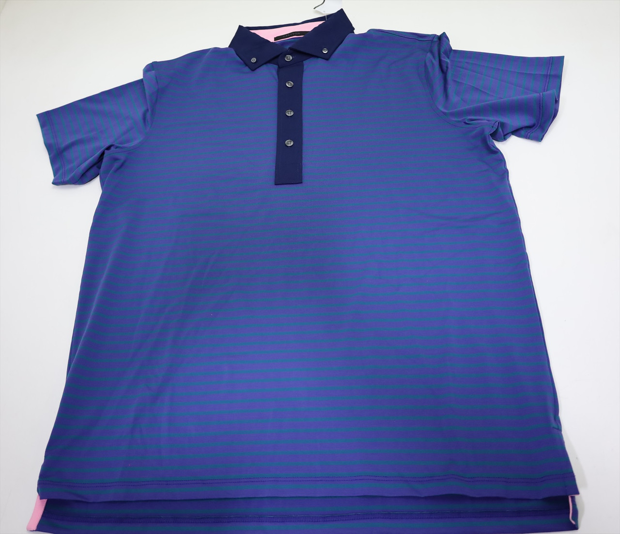 Greyson Golf Natchez Polo Mens Size Medium Sea Turtle Regular 995E