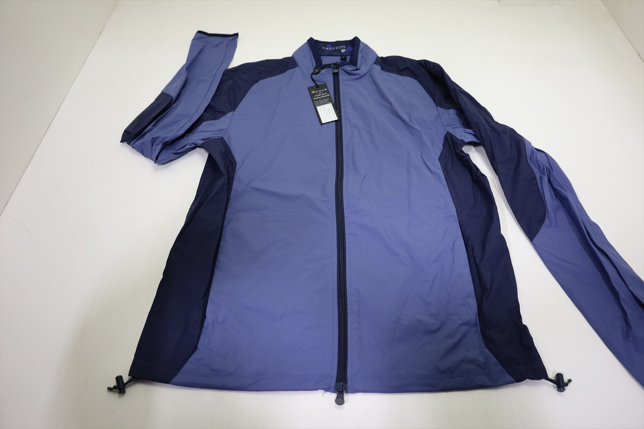 Greyson Color BLock Trailwolf Jacket Mens Size Medium Falcon 972G