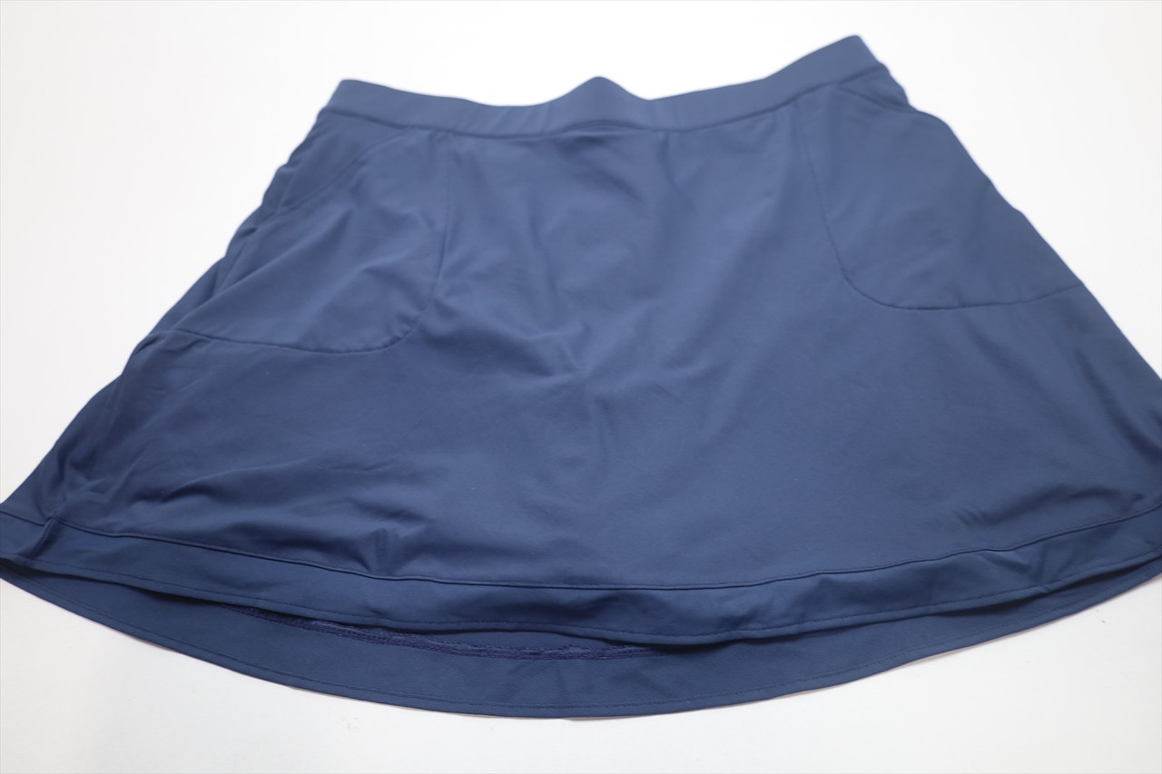 New Peter Millar Golf Solid Skorts Womens XL XL Navy 984N 01311252 - Main Image