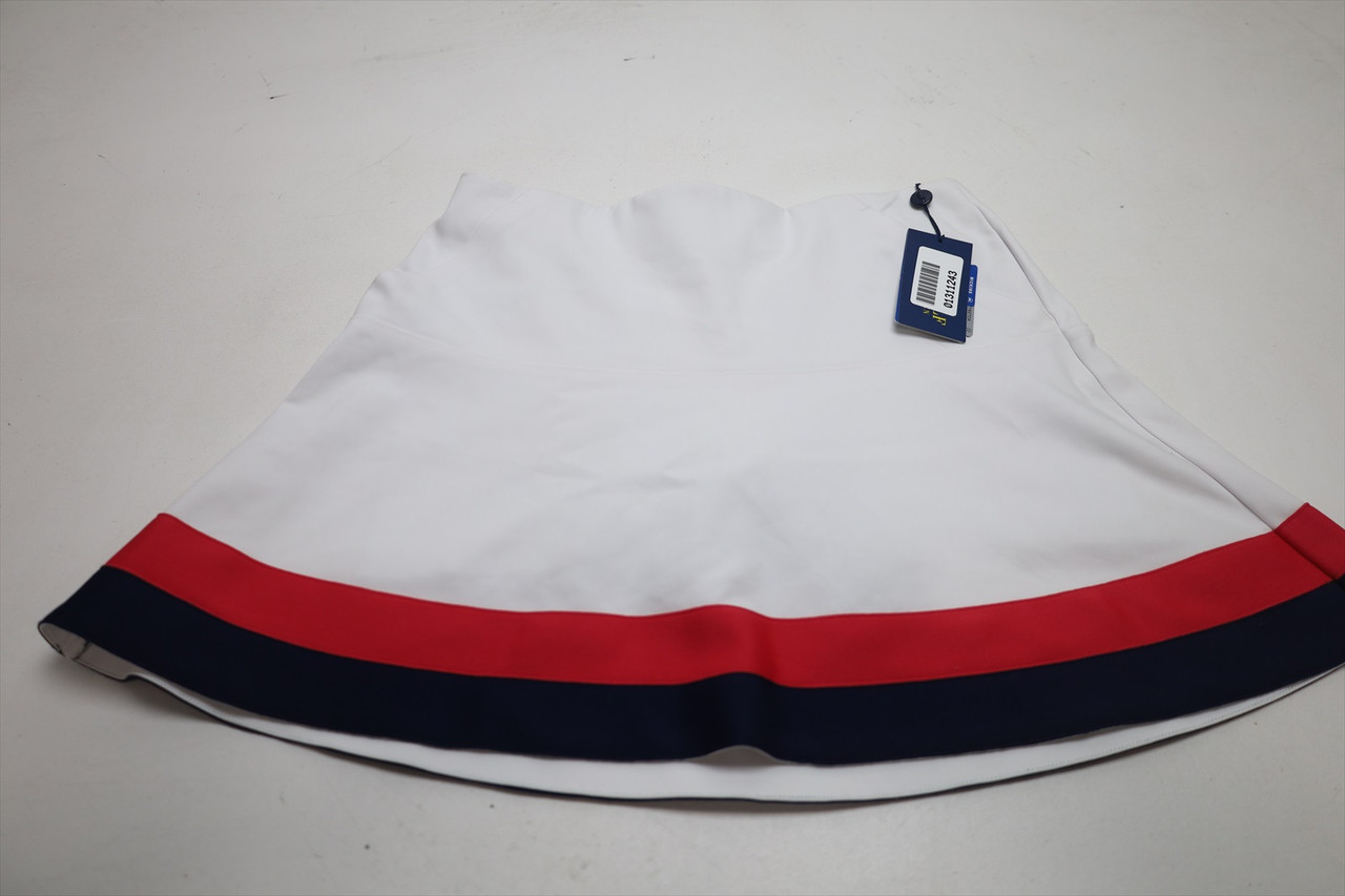 ポロ　ラルフローレンスカート New Ralph Lauren Polo Golf Golf Solid Skorts Womens 6 White Mult