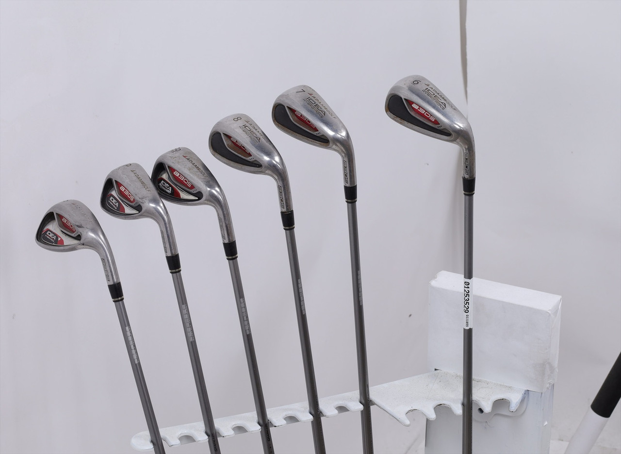 初心者おすすめ｜ADAMSGOLF アダムスゴルフ　アイアンセット　6本 初心者おすすめ｜ADAMSGOLF アダムスゴルフ アイアンセット 6本 貴重な