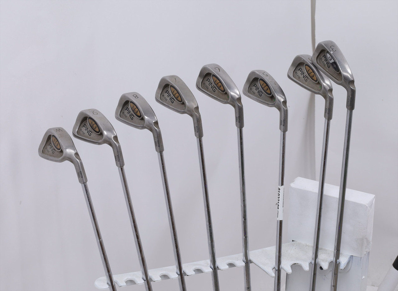 Ping I3 Blade Iron Set 3-Pw Stiff Flex Steel 1032108 Good - Mikes