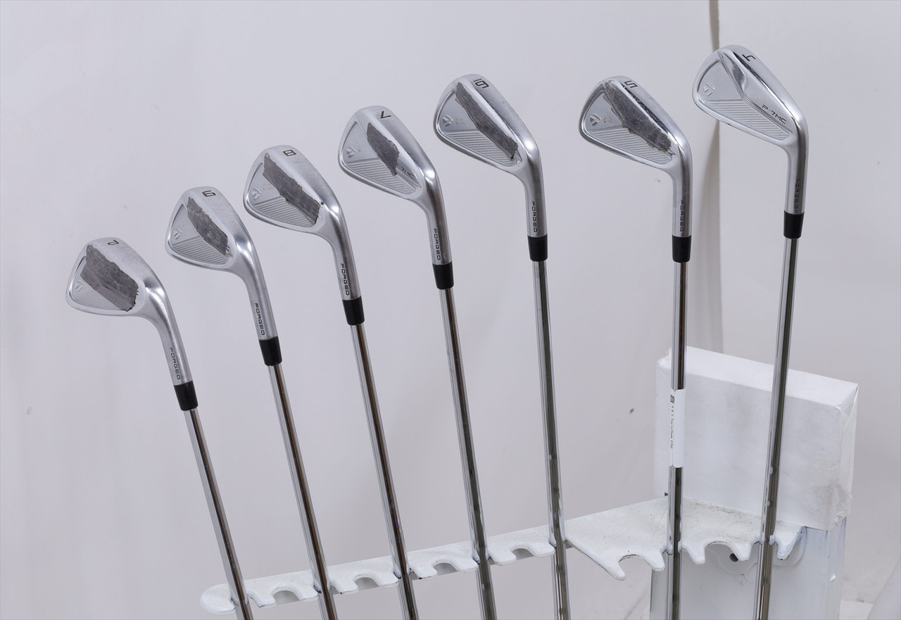 Taylormade P7Mc Iron Set 4-Pw Stiff Flex Kbs Tour $-Taper Steel