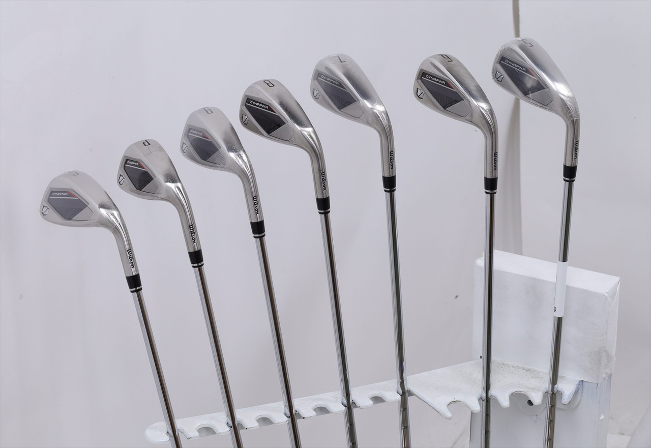 Wilson Dynapwr Iron Set 5-Pw, Gw Stiff Flex Kbs Max Ultralight