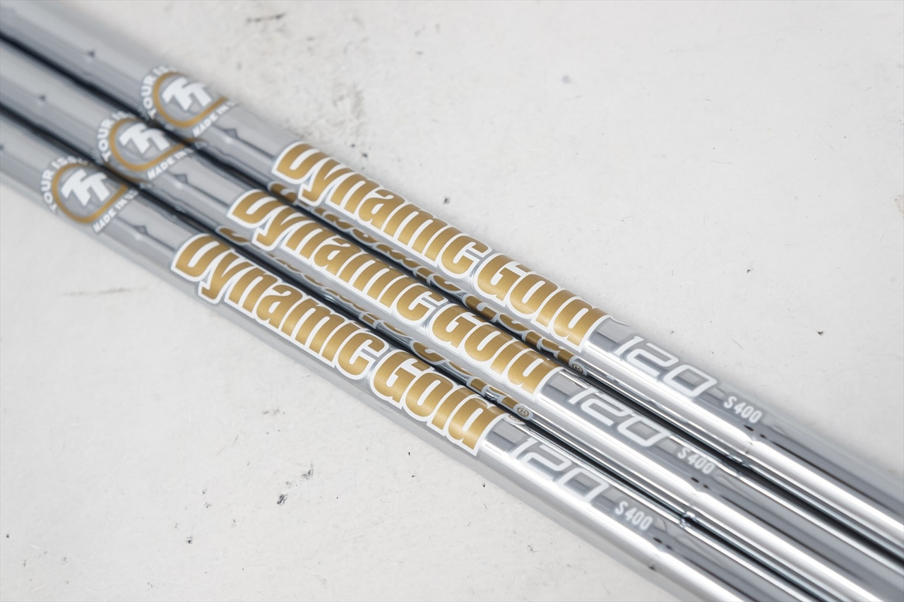 3) New True Temper Dynamic Gold Tour Issue 120 S400 37