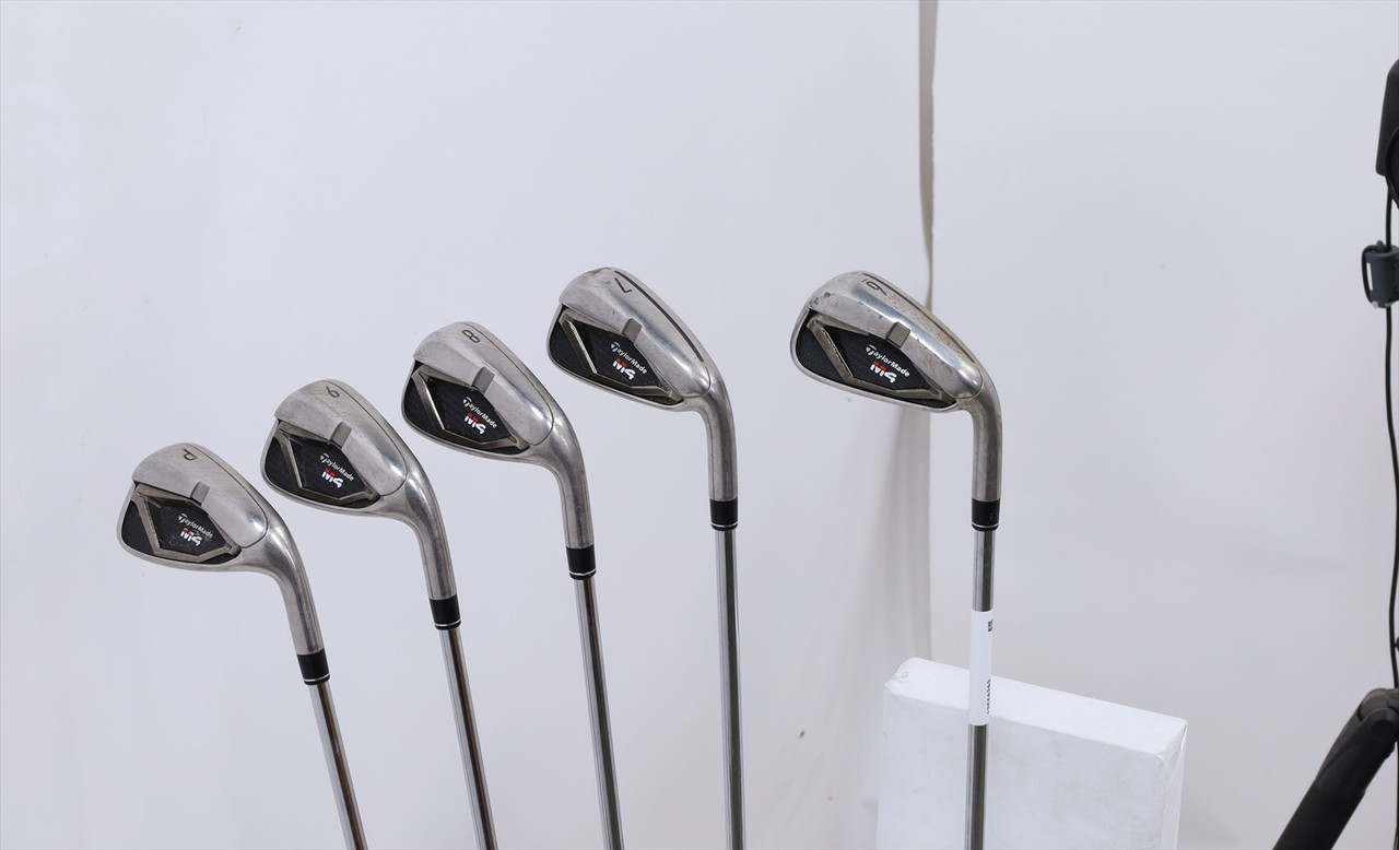 Taylormade M4 2021 Iron Set 6-Pw Stiff Flex Fst Kbs Max 85 Steel