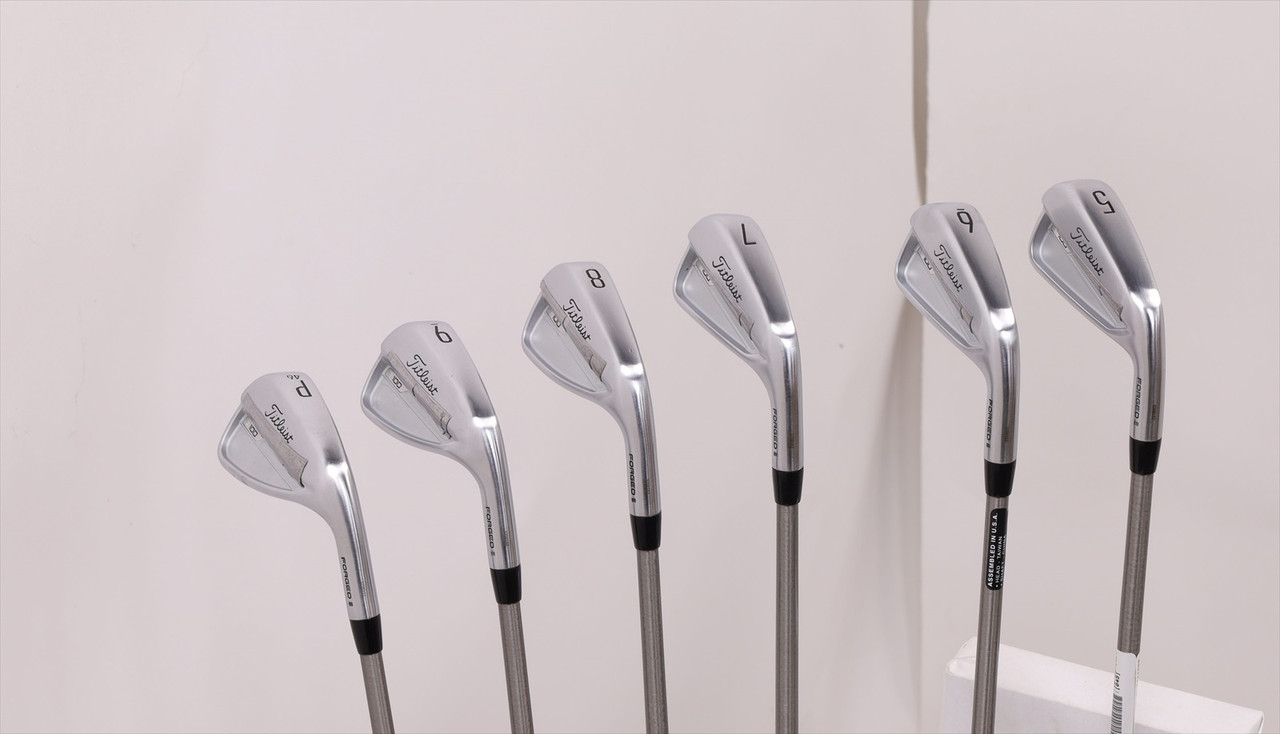 Titleist T100S 5〜P 48° steelfiber i110cw Titleist T100 2023 Iron Set 5-Pw Stiff Steelfiber I110Cw