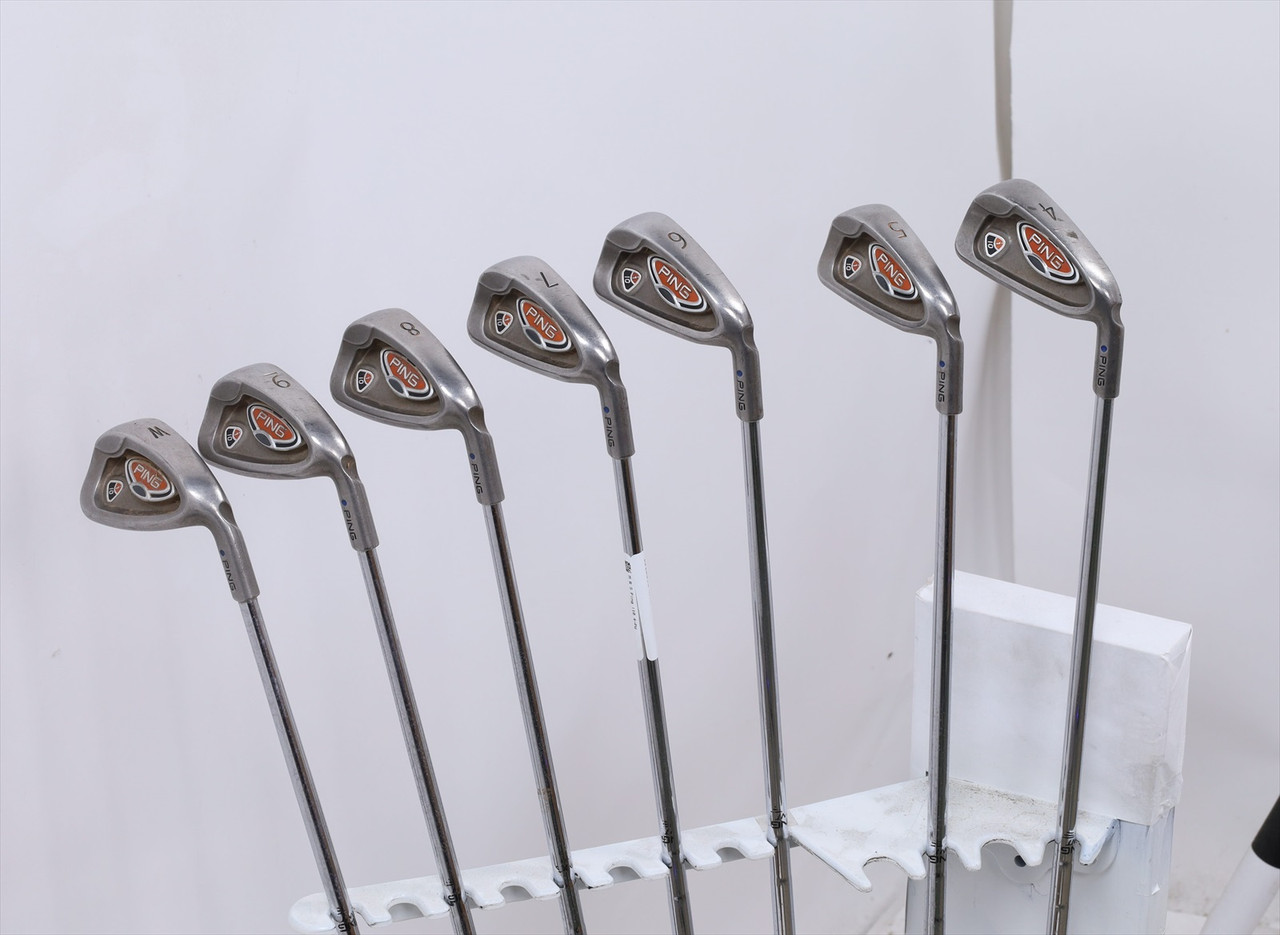 Ping I10 Blue Dot Iron Set 4-Pw Stiff Flex Ping Awt Steel 12729062
