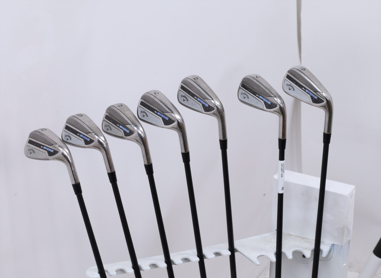 Callaway Paradym Ai Smoke Iron Set 6-Pw, Aw, Gw Regular Project X